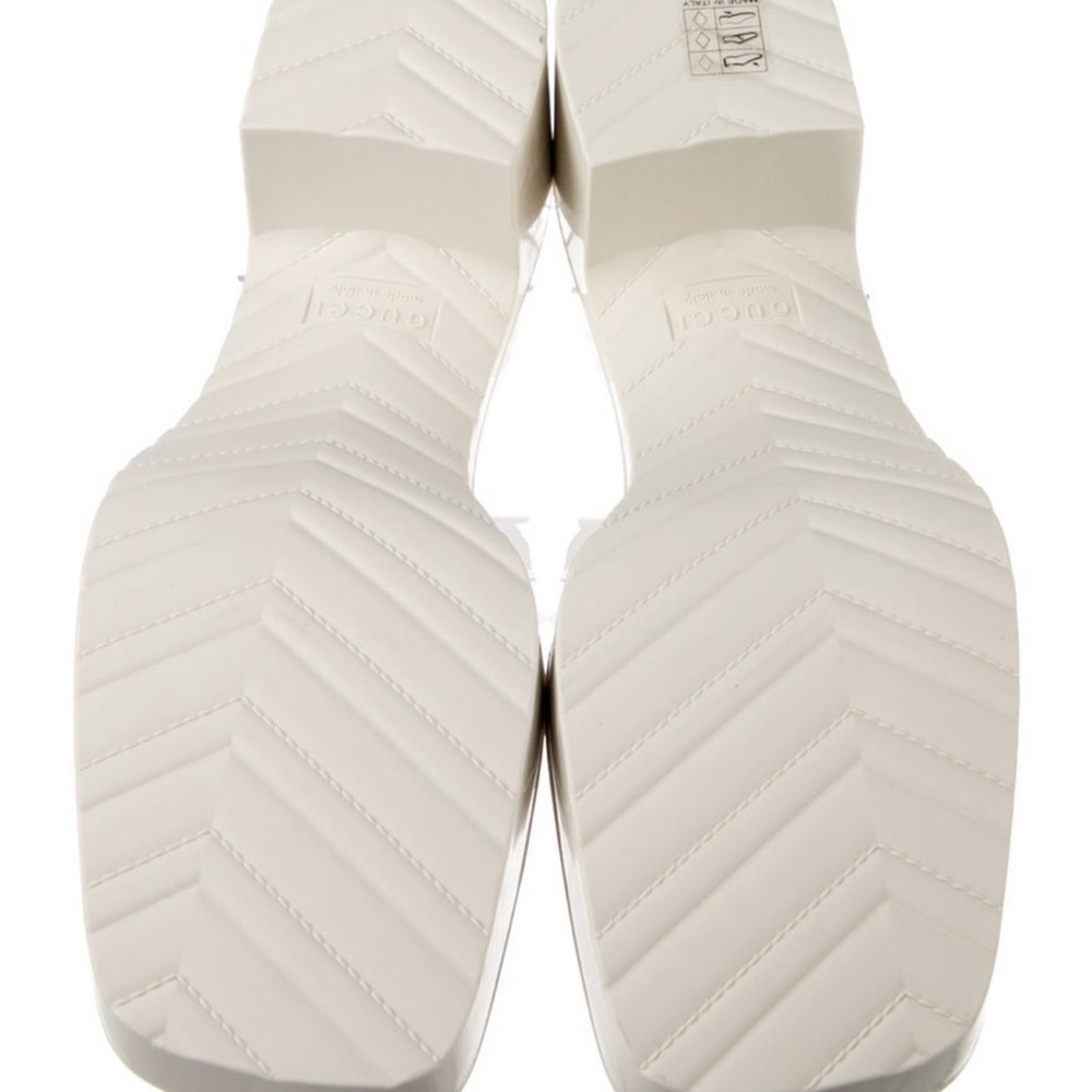 NWT Gucci Women's Mystic White Mules US 10 - Picture 5 of 6